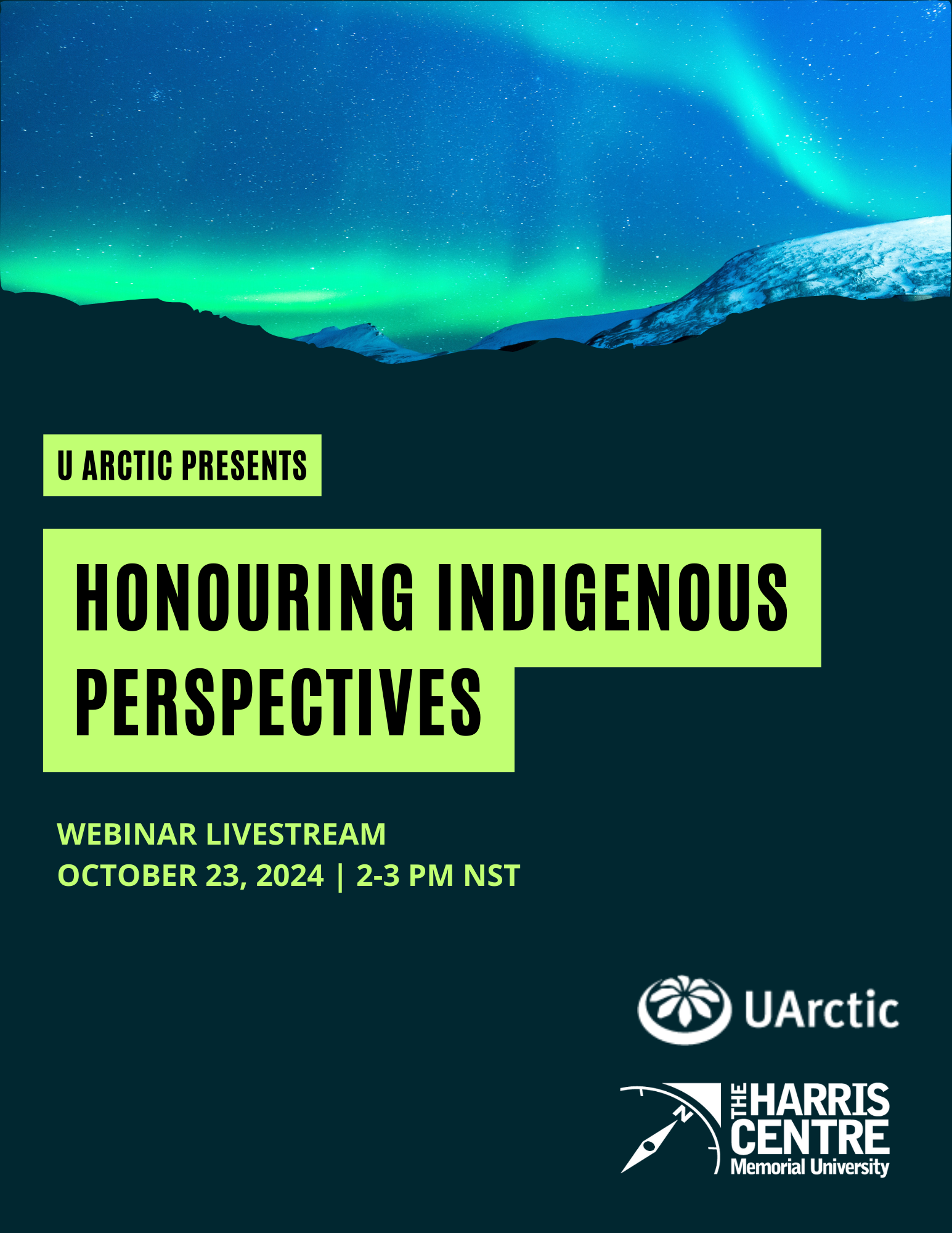 UArctic Webinar: Honouring Indigenous Perspectives